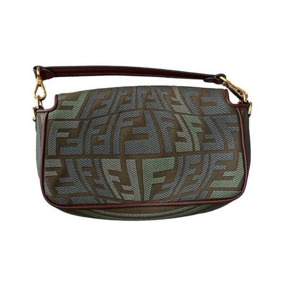 Fendi x Sara Coleman 2021 FF Fisheye baguette - Picture 4 of 9